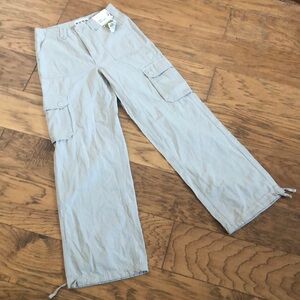 S.O.N.G. Lightweight Cargo Wide Leg Pants NWT
